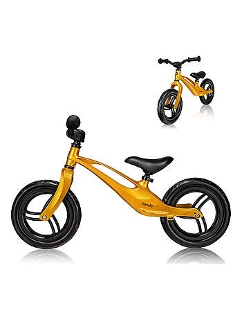 Bici senza pedali LIONELO Bart - Bici per bambini - Fino a 30 kg - Leggera - Manubrio e sedile regol