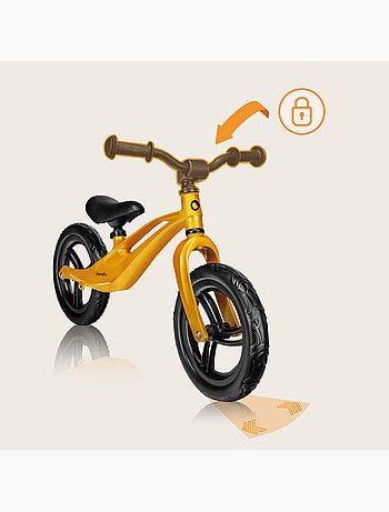 Bici senza pedali LIONELO Bart - Bici per bambini - Fino a 30 kg - Leggera - Manubrio e sedile regol