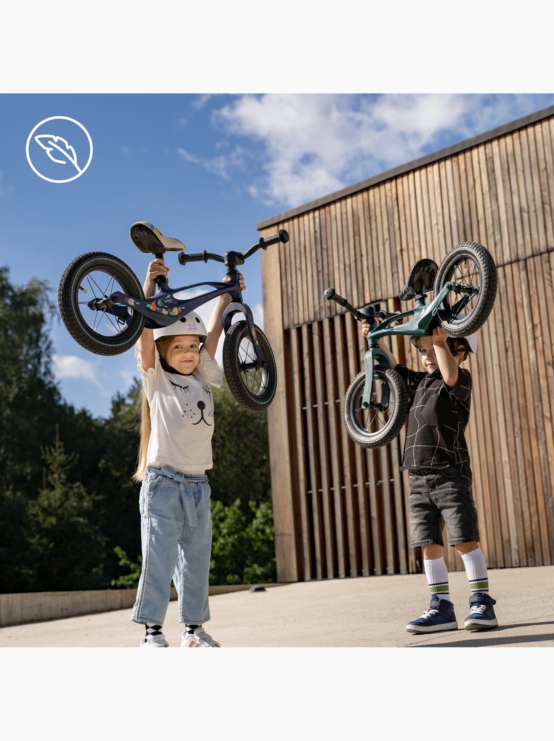 Bici senza pedali LIONELO Bart - Bici per bambini - Fino a 30 kg - Leggera - Manubrio e sedile regol Nero Giallo Nero - Kiabi