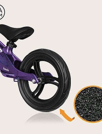 Bici senza pedali LIONELO Bart - Bici per bambini - Fino a 30 kg - Leggera - Manubrio e sedile regol