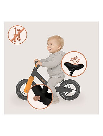 Bici senza pedali LIONELO Toni - Bici per bambini - Leggera - Dai 18 mesi - Manubrio e sedile regola