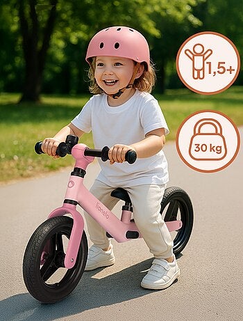 Bici senza pedali LIONELO Toni - Bici per bambini - Leggera - Dai 18 mesi - Manubrio e sedile regola