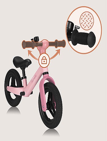Bici senza pedali LIONELO Toni - Bici per bambini - Leggera - Dai 18 mesi - Manubrio e sedile regola