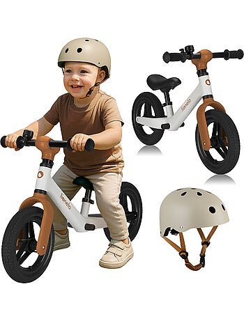 Bici senza pedali LIONELO Toni con casco - Dai 18 mesi - Bici per bambini - Leggera