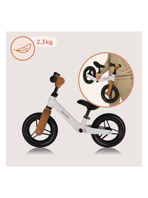 Bici senza pedali LIONELO Toni con casco - Dai 18 mesi - Bici per bambini - Leggera - Kiabi