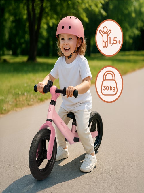 Bici senza pedali LIONELO Toni con casco - Dai 18 mesi - Bici per bambini - Leggera - Kiabi