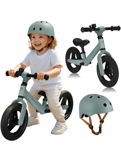 Bici senza pedali LIONELO Toni con casco - Dai 18 mesi - Bici per bambini - Leggera - Kiabi Bici senza pedali LIONELO Toni con casco - Dai 18 mesi - Bici per bambini - Leggera - Kiabi