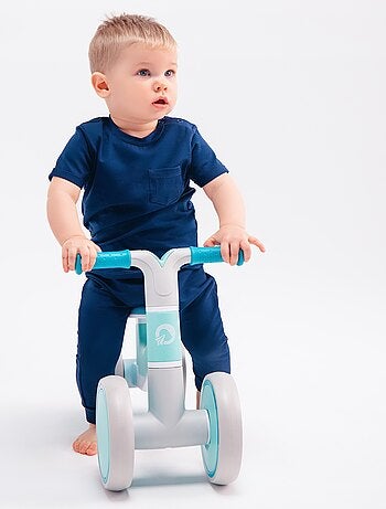Bici senza pedali LIONELO Villy - Bicicletta per bambini - 4 ruote - Sospensione anteriore - Sedile