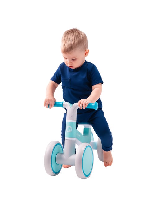 Bici senza pedali LIONELO Villy - Bicicletta per bambini - 4 ruote - Sospensione anteriore - Sedile - Kiabi