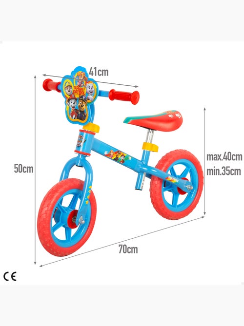 Bicicletta canina paw patrol senza pedali altezza regolabile max. 20 kg - Kiabi