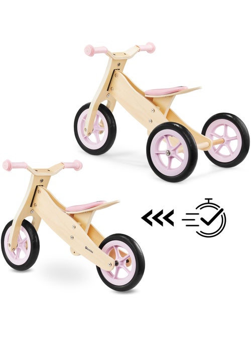 Bicicletta evolutiva in legno percy 2 in 1 – triciclo e balance bike 18 mesi+ - Kiabi Bicicletta evolutiva in legno percy 2 in 1 – triciclo e balance bike 18 mesi+ - Kiabi