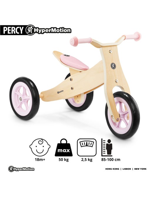 Bicicletta evolutiva in legno percy 2 in 1 – triciclo e balance bike 18 mesi+ - Kiabi Bicicletta evolutiva in legno percy 2 in 1 – triciclo e balance bike 18 mesi+ - Kiabi
