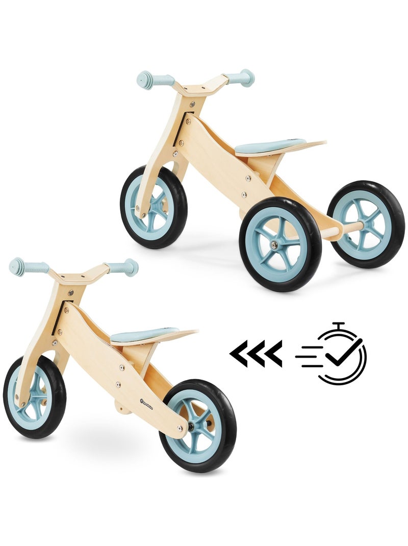 Bicicletta evolutiva in legno percy 2 in 1 – triciclo e balance bike 18 mesi+ N/D - Kiabi