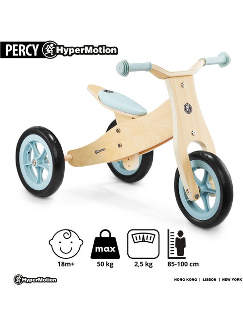 Bicicletta evolutiva in legno percy 2 in 1 – triciclo e balance bike 18 mesi+ - Kiabi Bicicletta evolutiva in legno percy 2 in 1 – triciclo e balance bike 18 mesi+ - Kiabi