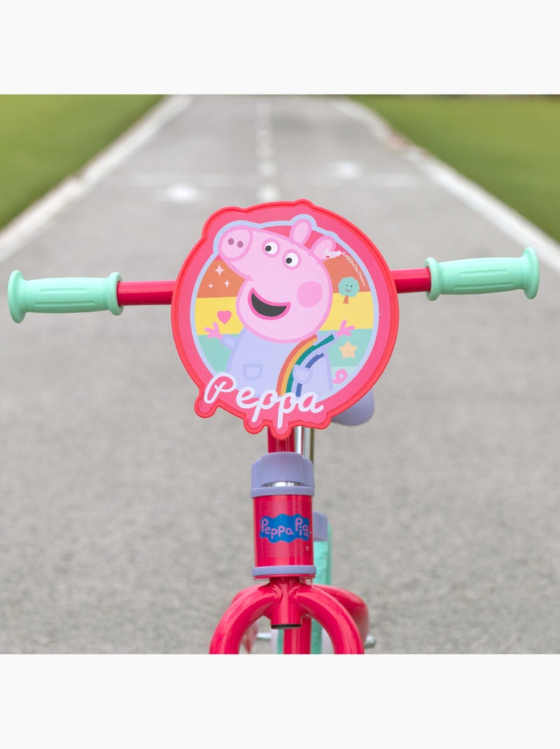 Bicicletta peppa pig senza pedali e regolabile in altezza max. 20 kg N/D - Kiabi