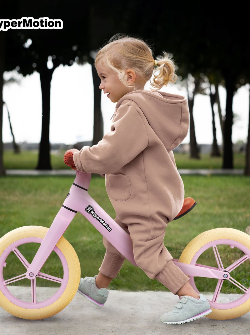 Bicicletta senza pedali bambini 18 mesi leggera 1,75 kg Rosa - Kiabi