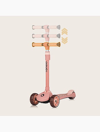Bici/monopattino senza pedali LIONELO Franky - Ruote luminose - Fino a 50 kg - Cestino