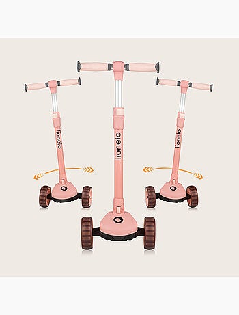 Bici/monopattino senza pedali LIONELO Franky - Ruote luminose - Fino a 50 kg - Cestino