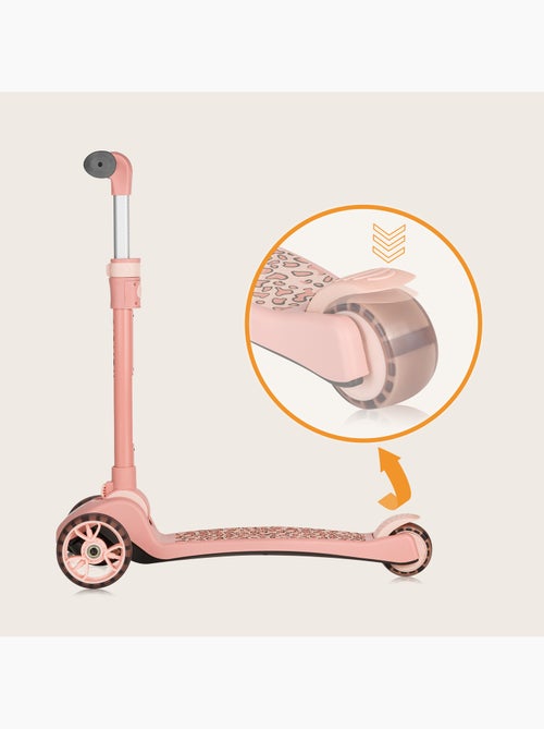 Bici/monopattino senza pedali LIONELO Franky - Ruote luminose - Fino a 50 kg - Cestino - Kiabi