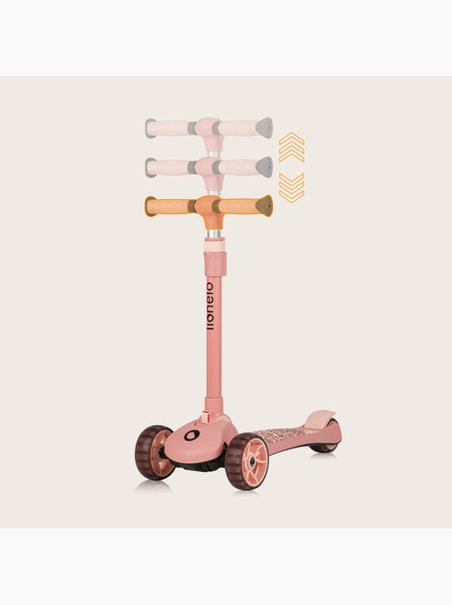 Bici/monopattino senza pedali LIONELO Franky e casco - Ruote luminose - Fino a 50 kg - Cestino - Kiabi