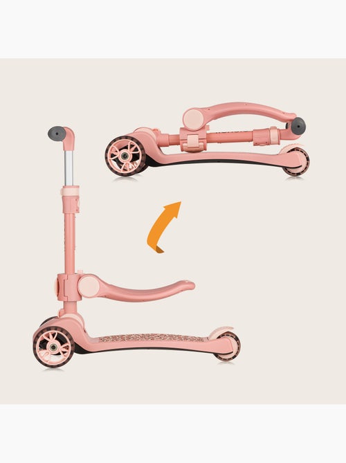 Bici/monopattino senza pedali LIONELO Franky e casco - Ruote luminose - Fino a 50 kg - Cestino - Kiabi