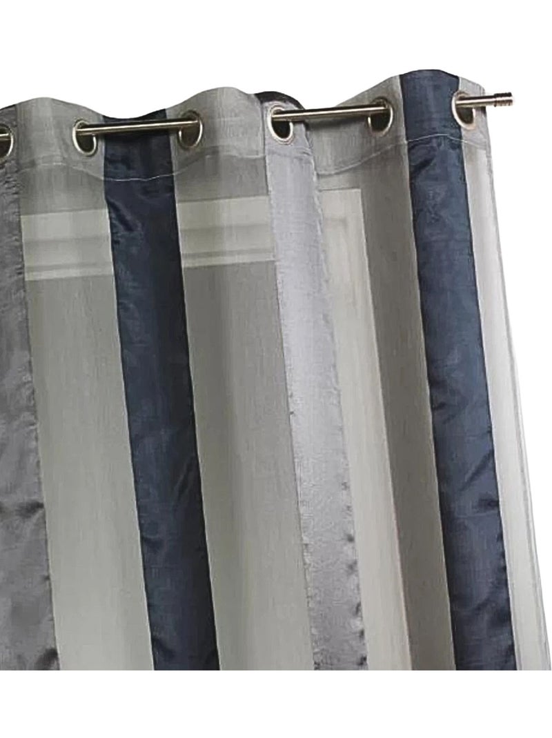 Bicolore con strisce verticali Grigio chiaro - Kiabi