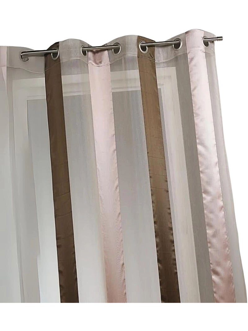 Bicolore con strisce verticali Rosa antico - Kiabi
