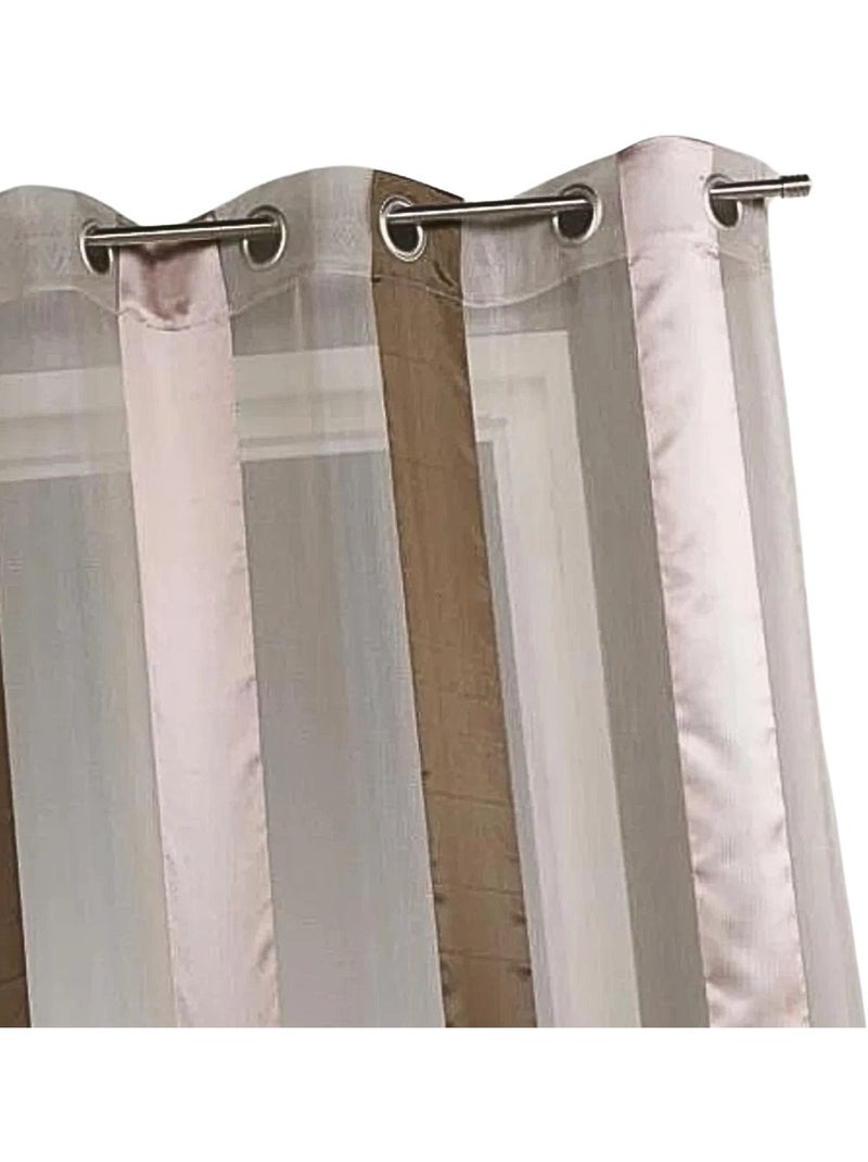 Bicolore con strisce verticali Rosa antico - Kiabi