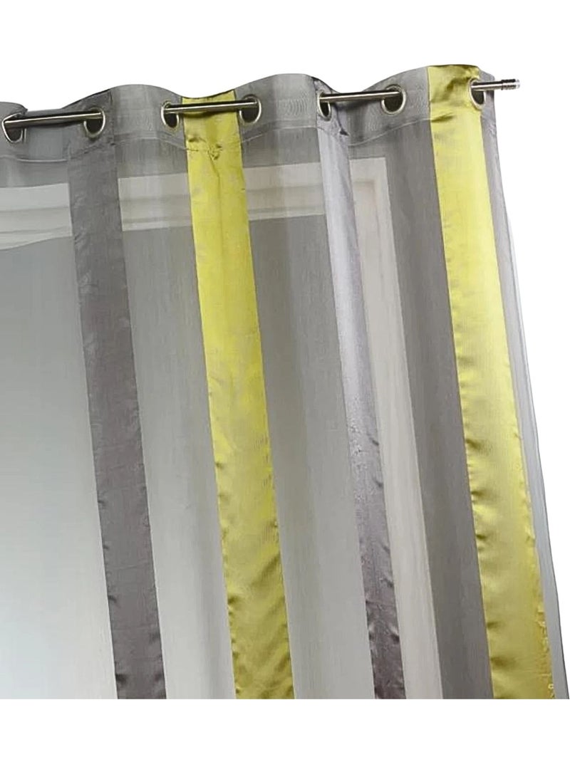 Bicolore con strisce verticali Verde tiglio - Kiabi