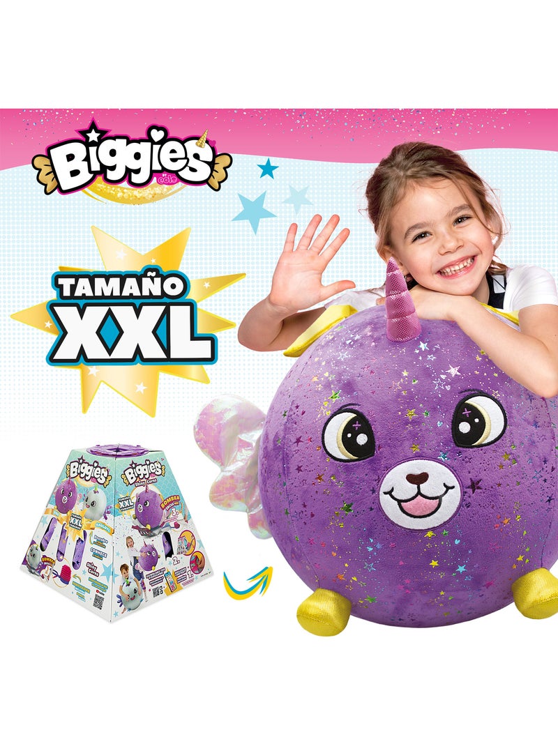 Biggies xxl peluche gonfiabile cane lucido Malva lilla - Kiabi