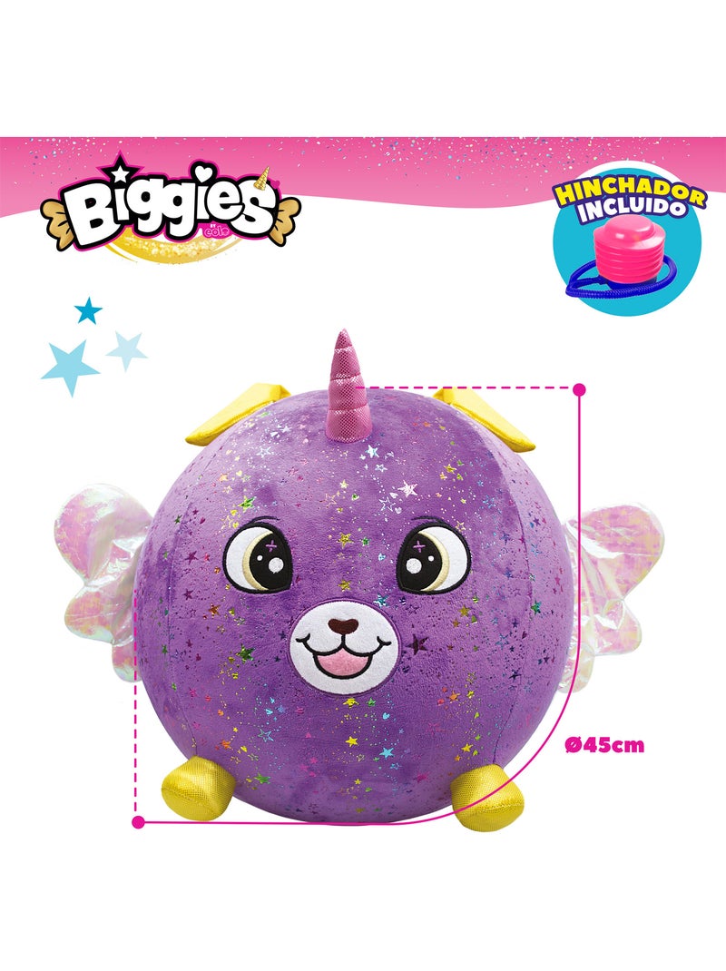 Biggies xxl peluche gonfiabile cane lucido Malva lilla - Kiabi