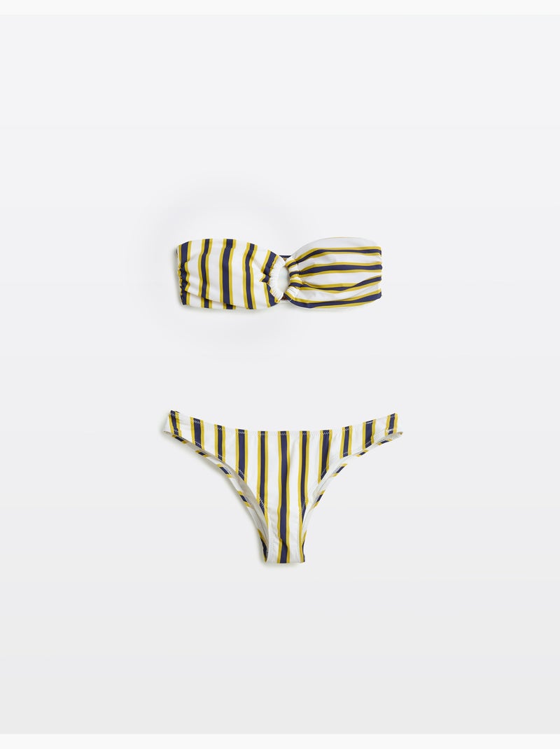 Bikini a righe, MO Fashion Beige - Kiabi