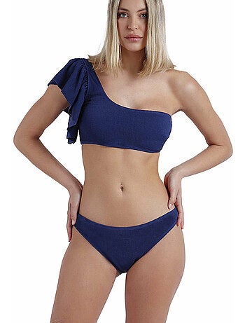 Bikini asimmetrico ADMAS con struttura a balze per donna