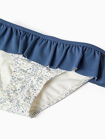 Bikini con motivo floreale e volant You&Me