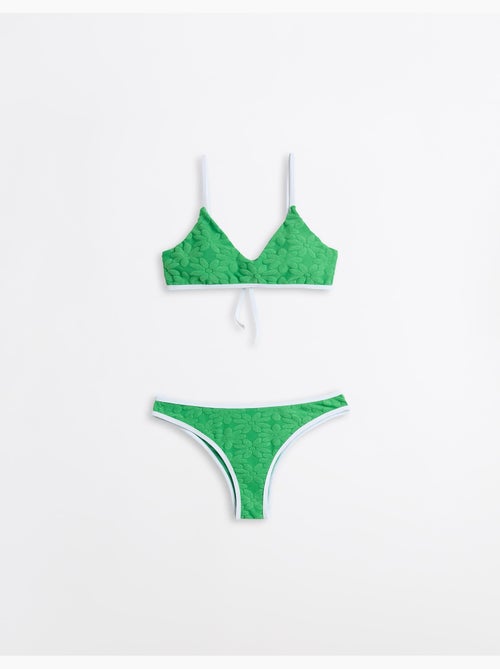 Bikini jacquard floreale, MO Fashion - Kiabi Bikini jacquard floreale, MO Fashion - Kiabi