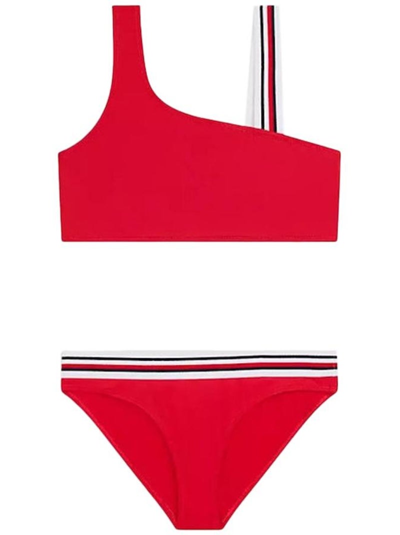 Bikini Tommy Hilfiger per Ragazza Rosso - Kiabi