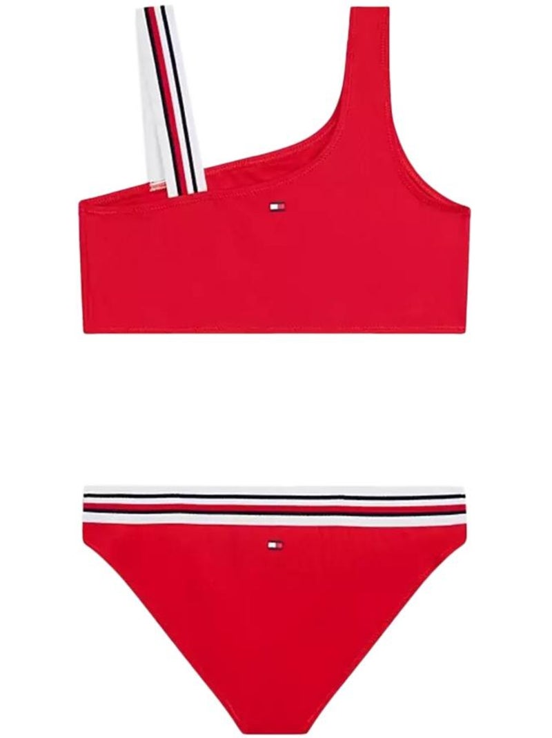 Bikini Tommy Hilfiger per Ragazza Rosso - Kiabi