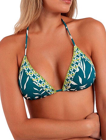 Bikini triangolo patchwork da donna ADMAS
