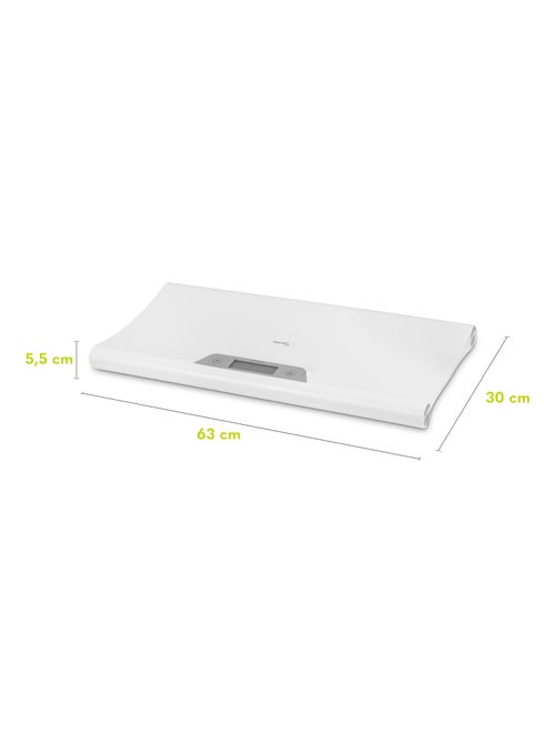 Bilancia elettronica per neonati LIONELO - 20 kg - Funzione tara - Memoria ultima misurazione - Kiabi