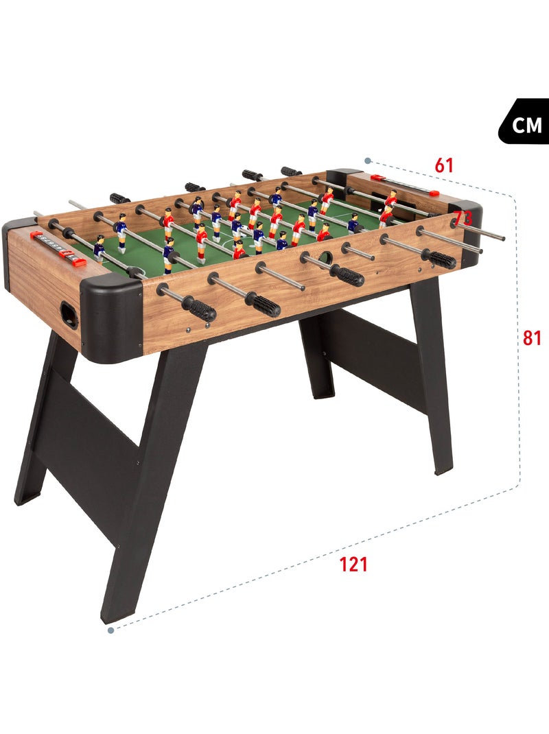 Biliardino in legno con gambe 121x61x81 cm cb games N/D - Kiabi