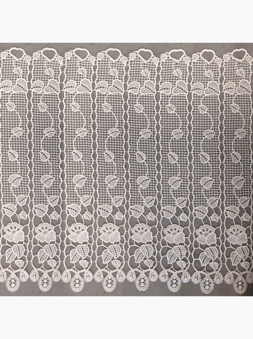 Binario per tende in macramè traforato con finitura smerlata - Kiabi