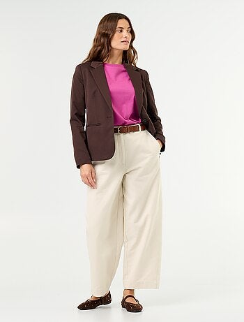 Blazer a maniche lunghe