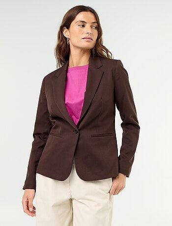 Blazer a maniche lunghe