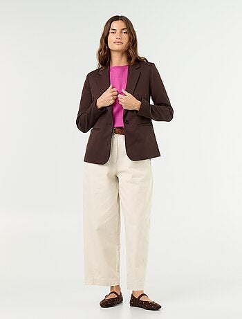 Blazer a maniche lunghe