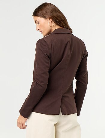 Blazer a maniche lunghe