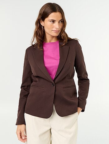 Blazer a maniche lunghe