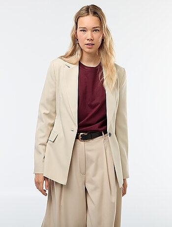 Giacca blazer taglio aderente