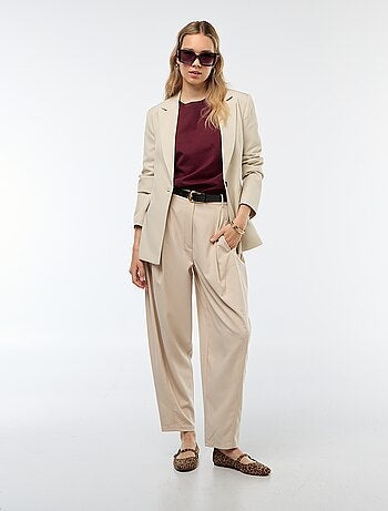 Giacca blazer taglio aderente