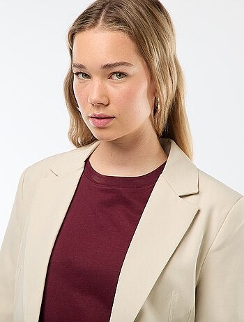 Giacca blazer taglio aderente