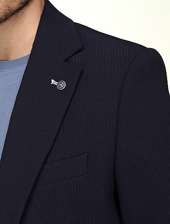 Blazer casual con colletto alla coreana - Silverstone